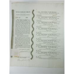 Havana Railroads Company, 7 Per Cent Loan, 1850, Paris emmission.