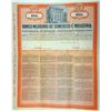 Image 1 : Banco Mexicano De Comercio E Industria, 1909 Specimen Bond/Stock.