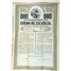 Image 1 : Republica Mexicana - Bonos del Estado de Zacatecas, 1907 Specimen Bond.