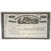 Image 1 : Brooklyn, Flatbush and Coney Island Railway Co., 1878 Issued Stock Certificate.