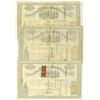 Image 2 : Staten Island Horse Railroad Co., 1868 Issued Stock Certificate Trio.