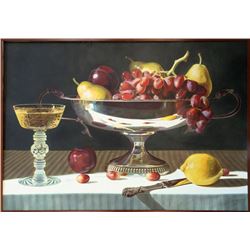 Steven Jones, The Silver Bowl, Oil Painting