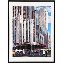Ken Keeley, Radio City Music Hall, Serigraph