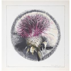 Bruce Martin Scott, Bullthistle, Lithograph