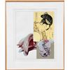 Image 1 : Josef Levi, Utamaro and Banana, Lithograph