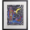 Image 1 : Richard Lindner, St. Marks, Lithograph and Collage on Gray Rowlux