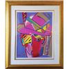 Image 1 : Peter Max, Zero Prism, Acrylic Painting
