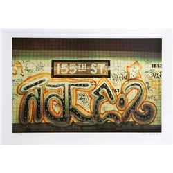 Jon Naar, 155th Street from Faith of Graffiti, Serigraph