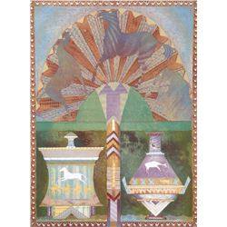 Cynthia Archer, Mentor's Menage, Lithograph