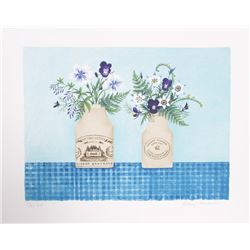 Mary Faulconer, Mustard for Blue Flowers, Lithograph