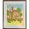 Image 1 : Susan Pear Meisel, Victorian House, Lithograph