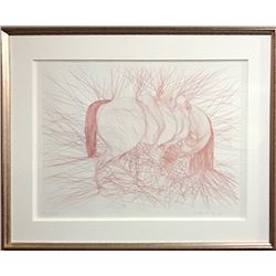 Guillaume Azoulay, Epuise I, Etching