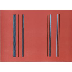 Gene Davis, Lilac, Lithograph
