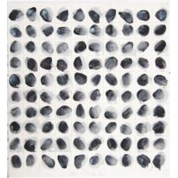 Garner Tullis, Abstract Encaustic Painting on Hand-made Paper