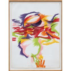 Marisol Escobar, Budding, Lithograph