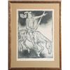 Image 1 : Irving Amen, Don Quixote, Etching