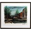 Image 1 : Bernard Buffet, Canal St. Martin, Lithograph