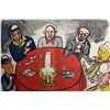 Image 1 : Alexander Calder, Six Card Players from Derriere le Miroir, Lithograph