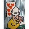 Image 1 : Alexander Calder, Seven of Hearts from Derriere le Miroir, Lithograph