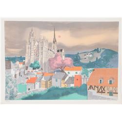 Georges Lambert, Cathedral, Lithograph