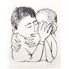 Image 1 : Ben Shahn, Memories of Many Nights of Love from the Rilke Portfolio, Lithograph