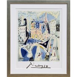 Pablo Picasso, Notre Dame, Lithograph