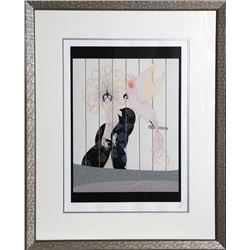 Erte, The Bird Cage, Serigraph