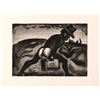 Image 1 : Georges Rouault, Le Noir Libere from Le Reincarnations du Pere Ubu, Aquatint