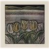 Image 1 : Shigenu Narikawa, Tulips, Mezzotint
