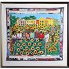 Image 1 : Faith Ringgold, The Sunflower's Quilting Bee at Arles, Silkscreen