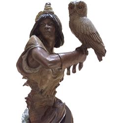 Martin Eichinger, Seeing in the Dark, Bronze Sculpture