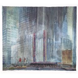 Rodell Johnson, Radio City Music Hall, Silkscreen