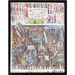 James Rizzi, Manhattan Golf Classic, Poster