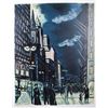 Image 1 : Ernest Fiene, Evening - Fifth Avenue, Lithograph