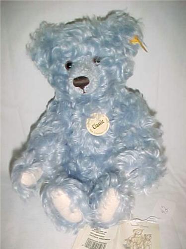 steiff blue bear