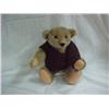 Image 1 : Blond 16 in. Bear w/Brown Sweater