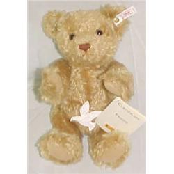 Steiff Peace Bear Dove Necklace 11 in.