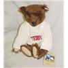 Image 1 : Steiff Teddy B. Bear Dark Brown 13 in.