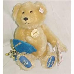 Steiff  Good Luck Hello Euro  Bear  11 in.