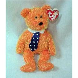 Ty Orange Teddy Bear Papa