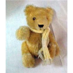  Miniature Mohair Blond Bear 5 3/4 in.