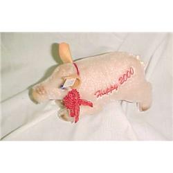 Steiff  Good Luck Pig Happy 2000  4 in.