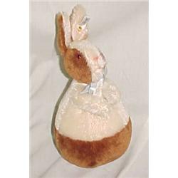 Steiff Roly Poly Rabbit 1909 Replica  9 in. tall