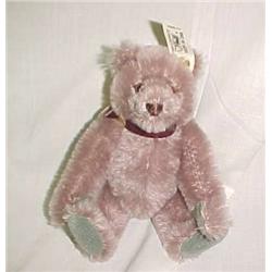 Steiff Dicky Mauve Teddy From The Toy Store