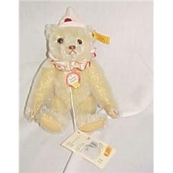 Steiff Teddy Clown Yellow  6 1/4 in.