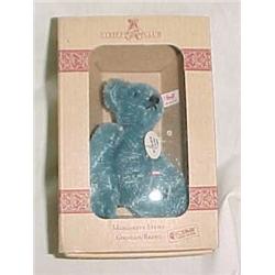 Steiff Club 1998 Miniature Blue Bear 3 3/4 in.