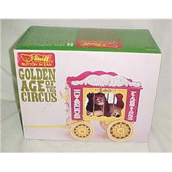 Steiff Circus Cage With Lying Lion