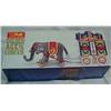Image 1 : Steiff Elephant on Wheels With Circus Calp