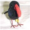 Image 1 : Steiff Wool Raven Metal Feet  3 in.