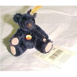Steiff Steiff XS Teddy Bear - Blue, jointed 2 1/2 in.